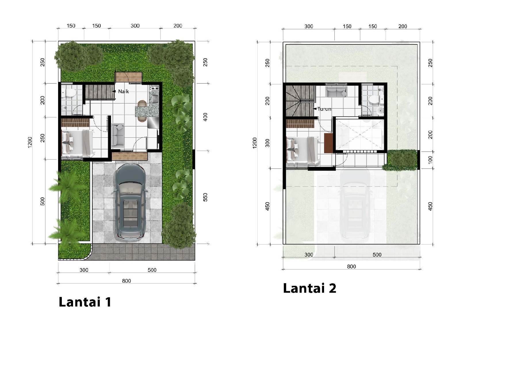 Layout Rumah